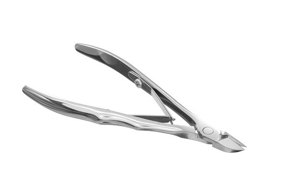 Кусачки професійні для шкіри STALEKS PRO EXPERT 21 NE-21-10 манікюрні кусачки Сталекс для нігтів