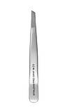 Пінцет для брів STALEKS PRO EXPERT 10 TYPE 3 TE-10/3 скошений для бровиста манікюрний інструмент Сталекс, фото 3