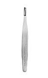Пінцет для брів STALEKS PRO EXPERT 20 TYPE 4 TE-20/4 плоский скошений для бровиста, фото 3