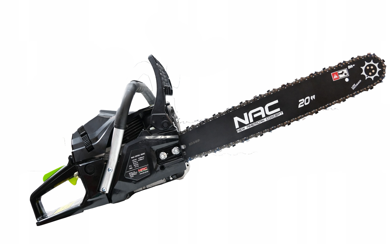 Бензопила ланцюгова CST61-50AC NAC [3.8 к.с / шина 50 см / плавний пуск], фото 1
