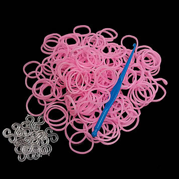 Гумки для плетіння, Світло-рожеві
