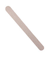 Пилка для нігтів пряма на дерев'яній основі 100/180 пилочка для манікюру дерев'яна для корекції нігтя