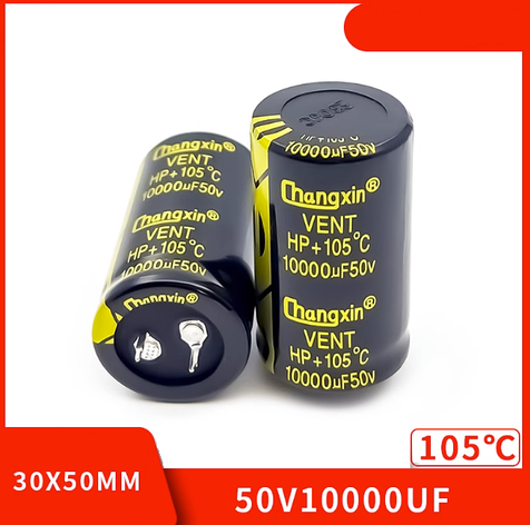Конденсатор 10000uF 50V 10000 мкФ 50В 30X50, фото 1
