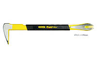 Лом - цвяходер STANLEY "FatMax Claw Bar" : L= 25 см, кований, з пружинної сталі