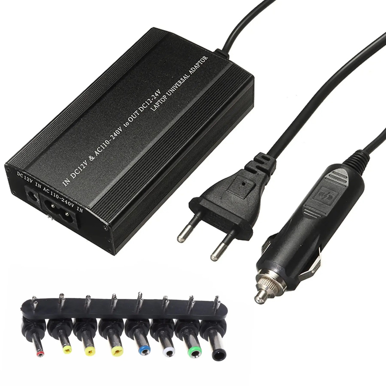 Зарядний пристрій для ноутбуків, 8 роз'ємів MY-150W / Блок живлення адаптер для ноутбука, фото 1