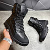 Чоловічі тактичні берці демісезонні чорні, військові черевики ЗСУ весна осінь армійські, розмір 40 41 42 43 44 45, фото 2