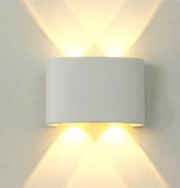 Настінний світильник 9604 White LED 4W IP54, фото 1