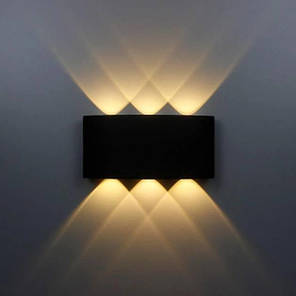 Настінний світильник 9605 BK LED 6W IP54, фото 2