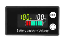 Індикатор ємності батареї авто DC 8V to 100V 6133A