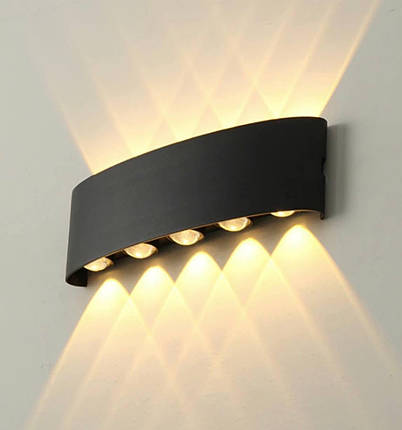 Настінний світильник 9607 BK LED 10W IP54, фото 1