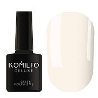Гель-лак для ногтей Komilfo Deluxe Series №D004 кремово-серый, эмаль, 8 мл