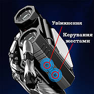 Налобний ліхтарик на кепку, одяг, сумку 400 лм, USB Type-C, ліхтар з акумулятором, для риболовлі, дачі, спорту, фото 9