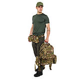 Рюкзак штурмовий тактичний повторний із підсумками SILVER KNIGHT 26 л (50х34х15 см), фото 9