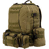 Тактичний рейдовий рюкзак похідний із підсумками 55 л SP-Sport, фото 3
