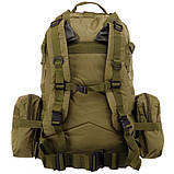 Тактичний рейдовий рюкзак похідний із підсумками 55 л SP-Sport, фото 4