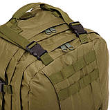 Тактичний рейдовий рюкзак похідний із підсумками 55 л SP-Sport, фото 5