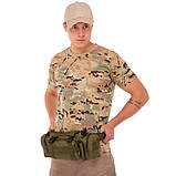 Тактичний рейдовий рюкзак похідний із підсумками 55 л SP-Sport, фото 8