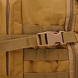 Рюкзак штурмовий тактичний повторний 25 л SP-Sport (44x29x20 см), фото 8