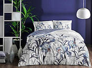 Комплект постільної білизни TAC сатин полуторний розмір Sarina Mor