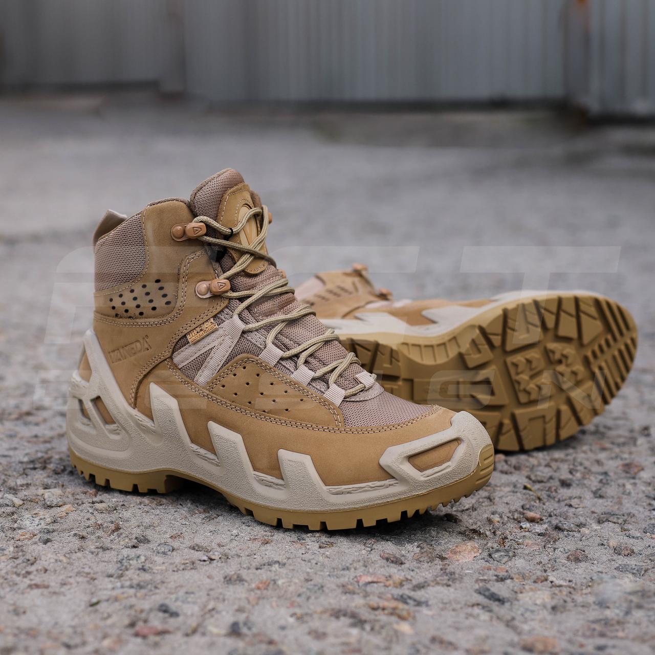 Черевики тактичні Ванеда Vaneda V-Clutch 1192 Pro  мембрана GoreTex Нубук койот