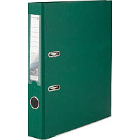 Папка-регистратор одностр. PP 5 см, собранная, темно-зеленая