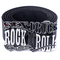 Пряжка "Sex, Drugs And Rock 'N' Roll"