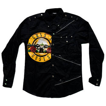 Рубашка Guns n'Roses (жёлтое лого)