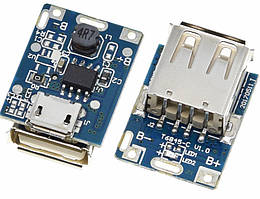 Підвищувальний модуль для повербанка Micro USB USB 5V 2A