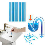 Палички очищувальні Sani Sticks для усунення засмічень і неприємного запаху в раковинах і трубах, фото 3