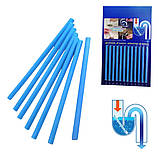 Палички очищувальні Sani Sticks для усунення засмічень і неприємного запаху в раковинах і трубах, фото 10