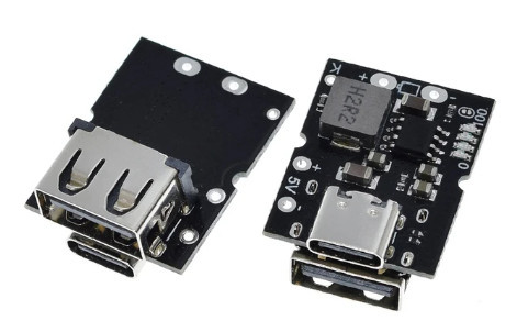 Підвищувальний модуль для повербанка Type-C USB 5V 2A 5V