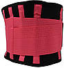 Пояс компресійний MadMax MFA-277 Slimming belt Black/rubine red S, фото 6