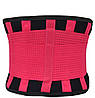 Пояс компресійний MadMax MFA-277 Slimming belt Black/rubine red S, фото 5