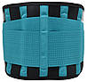Пояс компресійний MadMax MFA-277 Slimming belt Black/turquoise S, фото 6