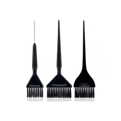 Універсальний набір пензлів для фарбування 3 Piece Color Brush Set Framar (3 шт) (91009)