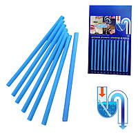 Палички очищаючі Sani Sticks 12 шт для видалення засоров жиру та неприємного запаху в раковинах та трубах