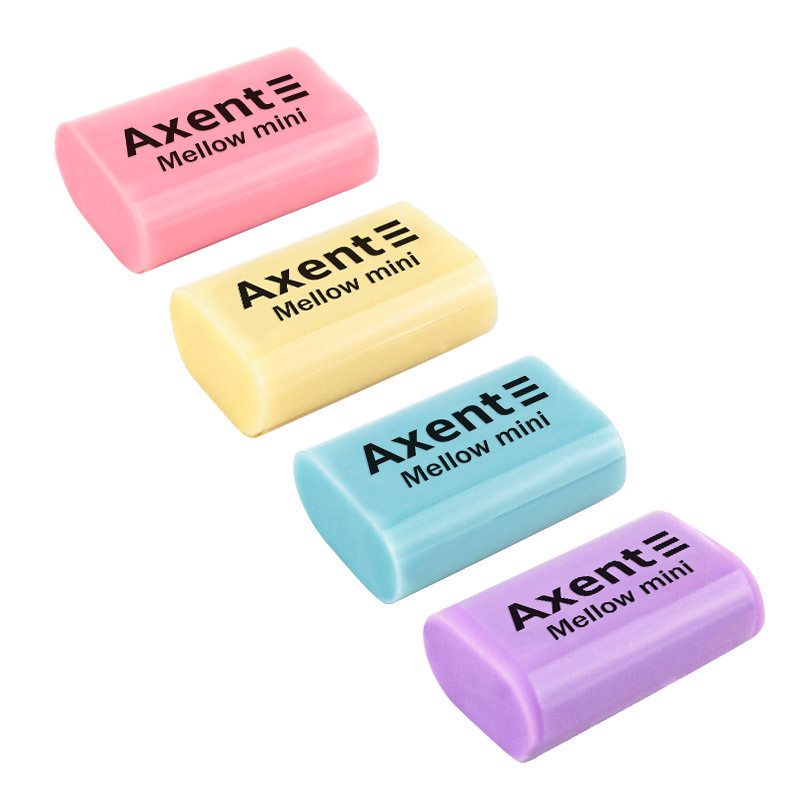 Гумка м'яка Axent Mellow mini 1193-A, асорті