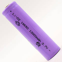 Акумуляторна батарейка 12 000 mAh, 3,7V, 1 шт / Літій іонний акумулятор 18650, що перезаряджається