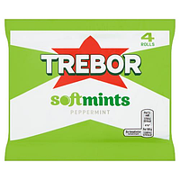 Драже Trebor Softmints Peppermint 4s 179g