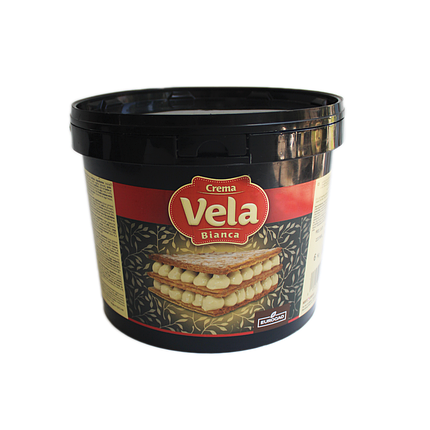 Кондитерський крем молочно - горіховий Вела Ночола Б'янко / Vela Nocciola Bianca, 6 кг, фото 2