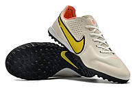 Сороконожки футбольные Nike Tiempo Legend 9 TF / белые 43 размер