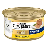 Purina Gourmet Gold Паштет Курица 85 г консерва для котов Пурина Гурме Голд Паштет / Гурмешка с Курицей