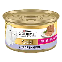 Purina Gourmet Gold Паштет Телятина 85 г консерва для котят Пурина Гурме Голд Паштет / Гурмешка с Телятиной