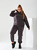 Прогулянковий жіночий костюм на флісі БАТАЛ, фото 6