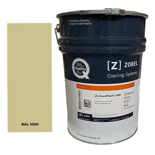 Купить Краска для ПВХ Zobel ZowoPlast 2450 RAL 1000 (1 л), цена 1724 ...