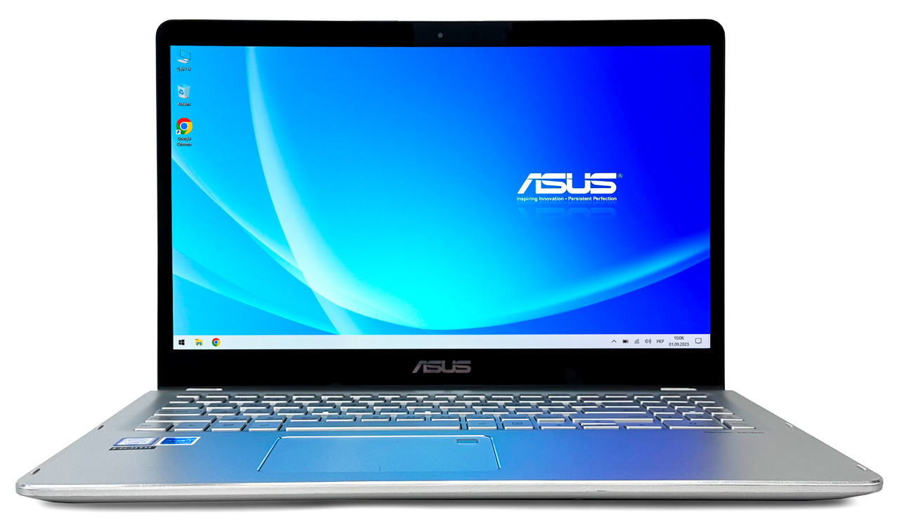 Ноутбук Asus Q505UA: Core i5-8250U / RAM 12 ГБ / Intel UHD / SSD 256 ГБ / 15.6" Full HD, Multitouch