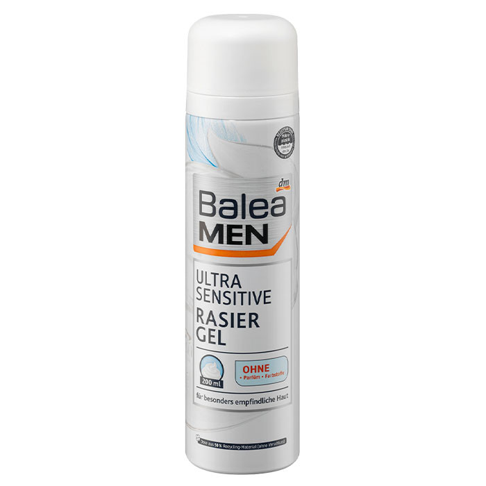 Гель для гоління Balea Men Ultra Sensitive для чутливої шкіри 200 мл