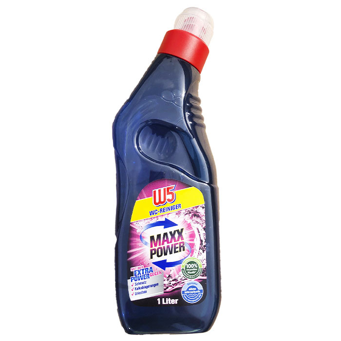 Засіб для чищення унітазів W5 Maxx Power Extra 1 л