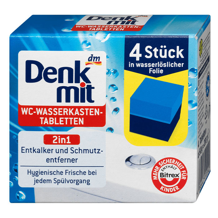 Таблетки для бачка унітазу Denkmit 4 шт