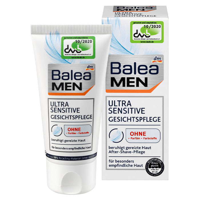 Крем для обличчя Balea Men Ultra Sensitive чоловічий для чутливої шкіри 50 мл